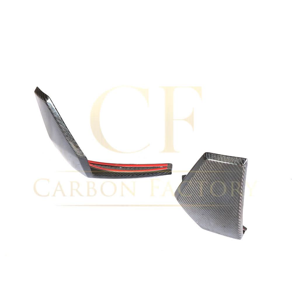 V Style Carbon Fibre Front Side Splitter for BMW G05 X5 18-22