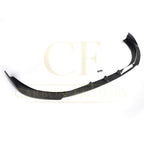 V Style Carbon Fibre Front Splitter for Audi A3 Hatchback S Line & S3 13-15