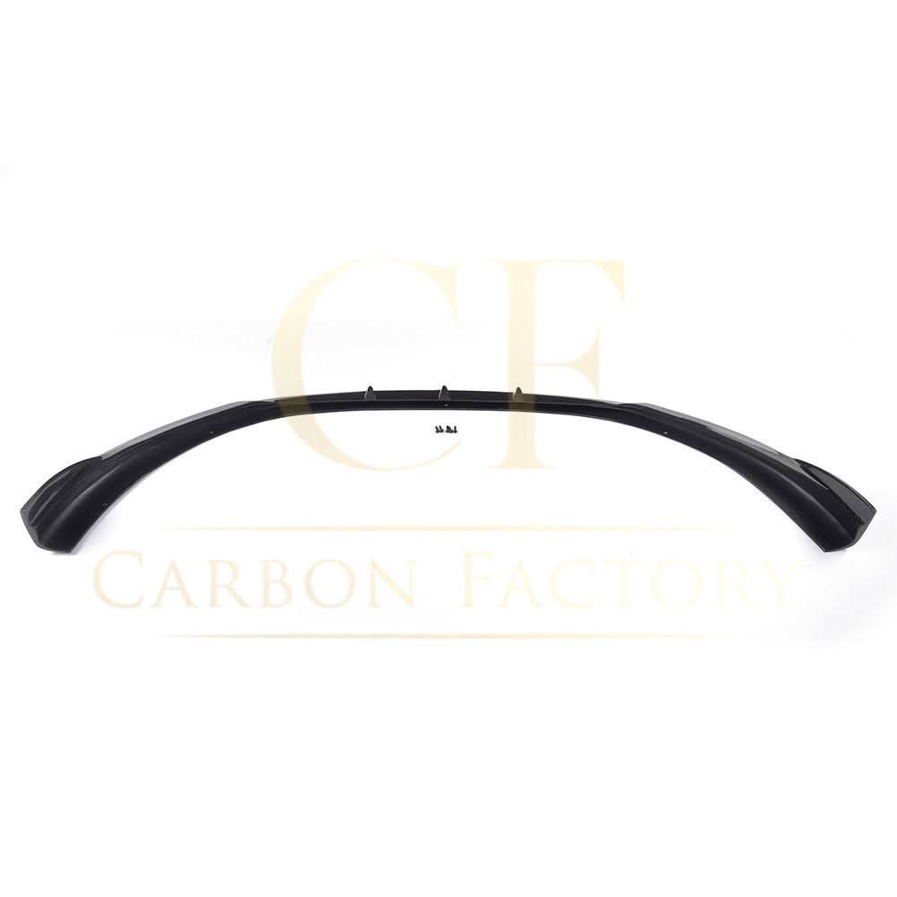 V Style Carbon Fibre Front Splitter for Audi A3 Hatchback S Line & S3 13-15