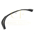 V Style Carbon Fibre Front Splitter for Audi A3 Hatchback S Line & S3 13-15