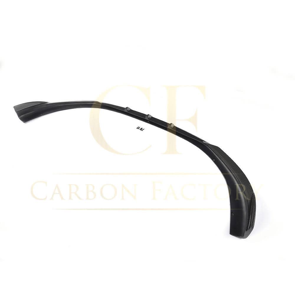 V Style Carbon Fibre Front Splitter for Audi A3 Hatchback S Line & S3 13-15