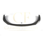 V Style Carbon Fibre Front Splitter for Audi A3 Hatchback S Line & S3 13-15
