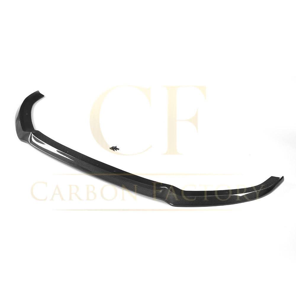 V Style Carbon Fibre Front Splitter for Audi A3 Hatchback S Line & S3 16-19