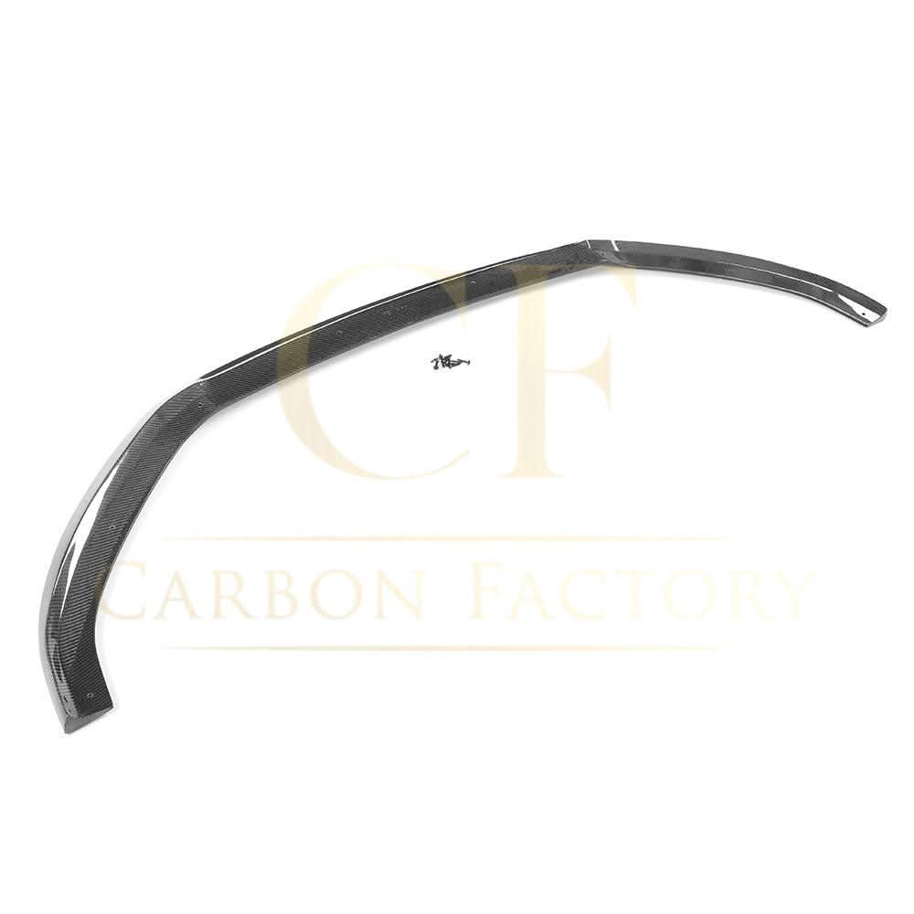 V Style Carbon Fibre Front Splitter for Audi A3 Hatchback S Line & S3 16-19