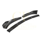 V Style Carbon Fibre Front Splitter for Audi A3 Saloon S Line & S3 16-19