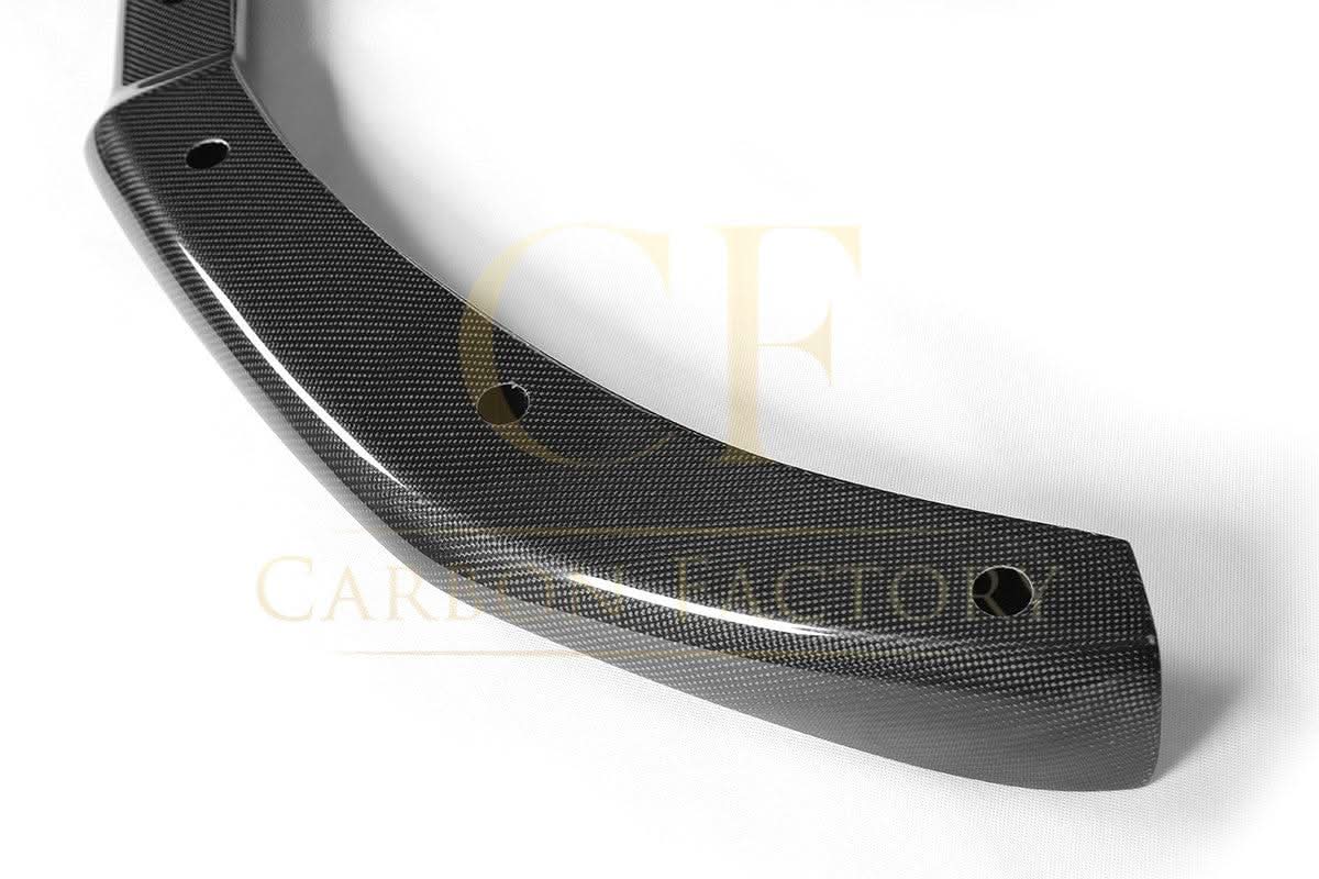 V Style Carbon Fibre Front Splitter for Audi A4 B8 S Line 08-12