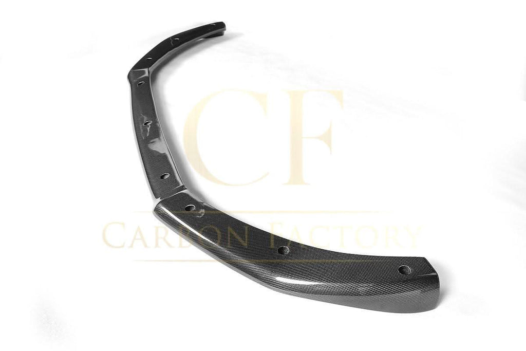 V Style Carbon Fibre Front Splitter for Audi A4 B8 S Line 08-12