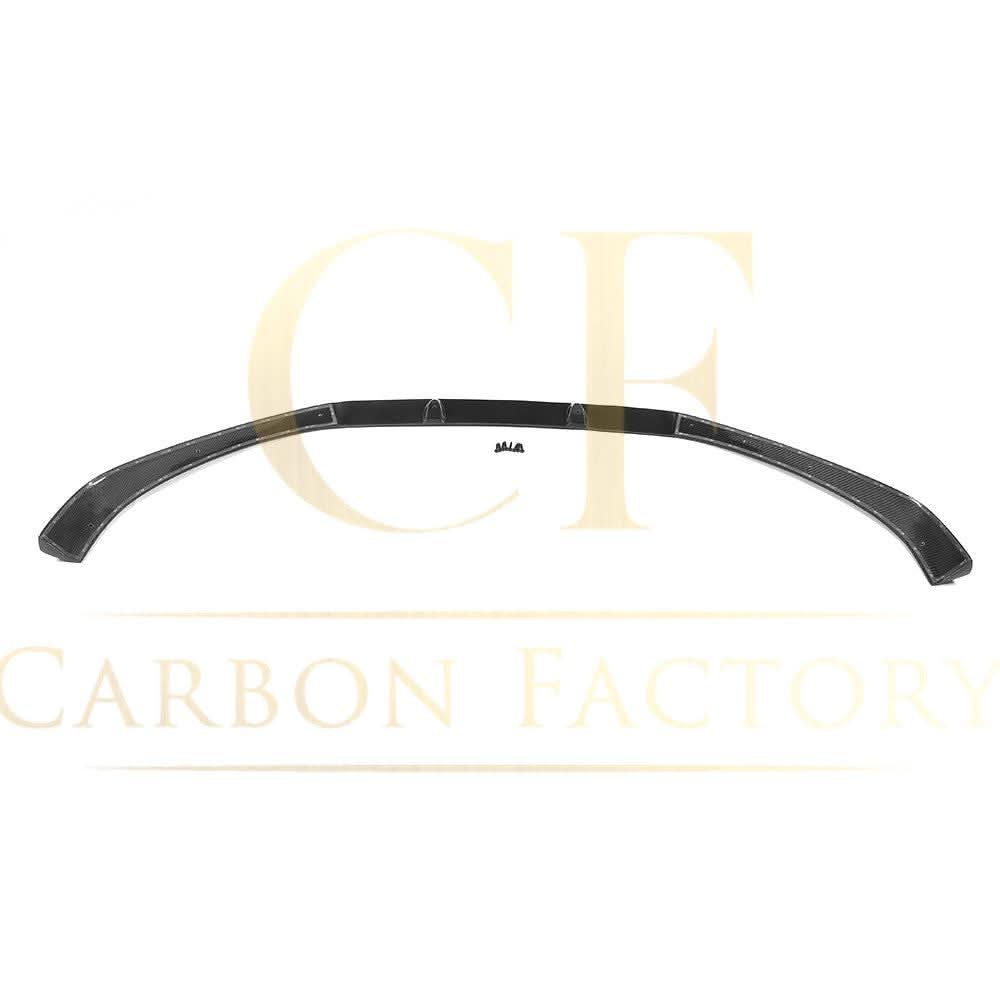 V Style Carbon Fibre Front Splitter for Audi A4 B9 Non S Line 15-19