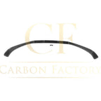 V Style Carbon Fibre Front Splitter for Audi A4 B9 Non S Line 15-19
