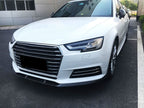 V Style Carbon Fibre Front Splitter for Audi A4 B9 Non S Line 15-19
