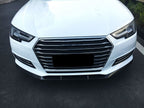 V Style Carbon Fibre Front Splitter for Audi A4 B9 Non S Line 15-19
