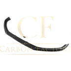 V Style Carbon Fibre Front Splitter for Audi A4 B9 Non S Line 15-19
