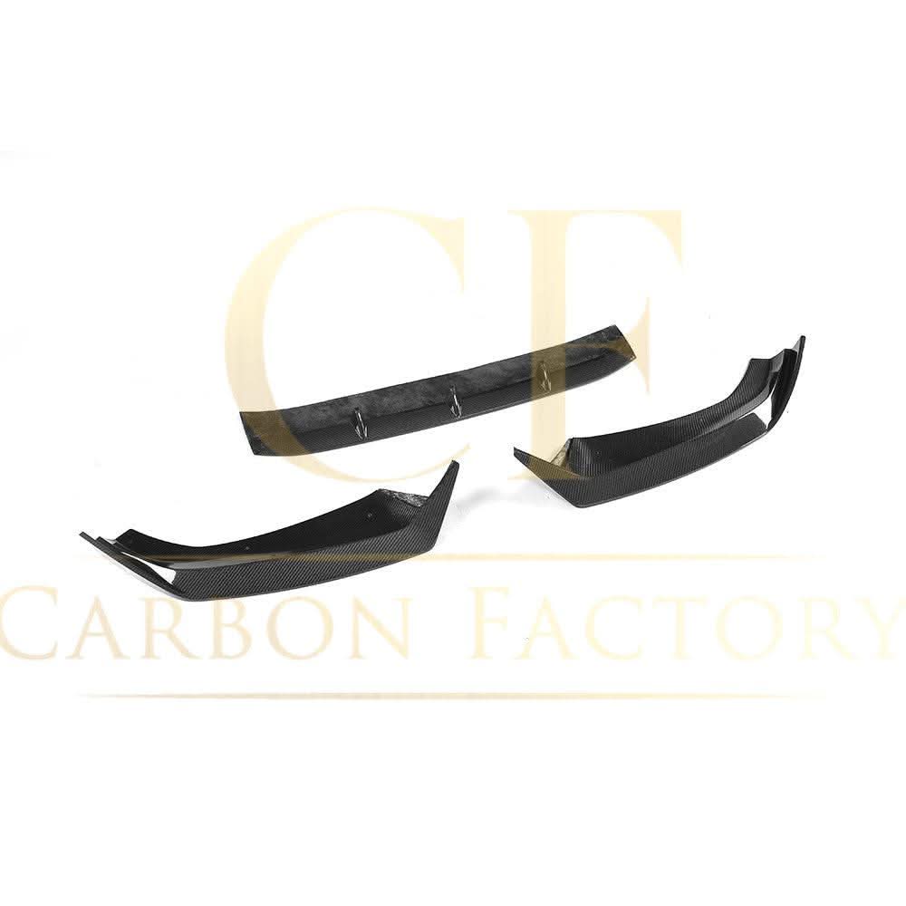 V Style Carbon Fibre Front Splitter for Audi A4 B9 S Line & S4 15-19