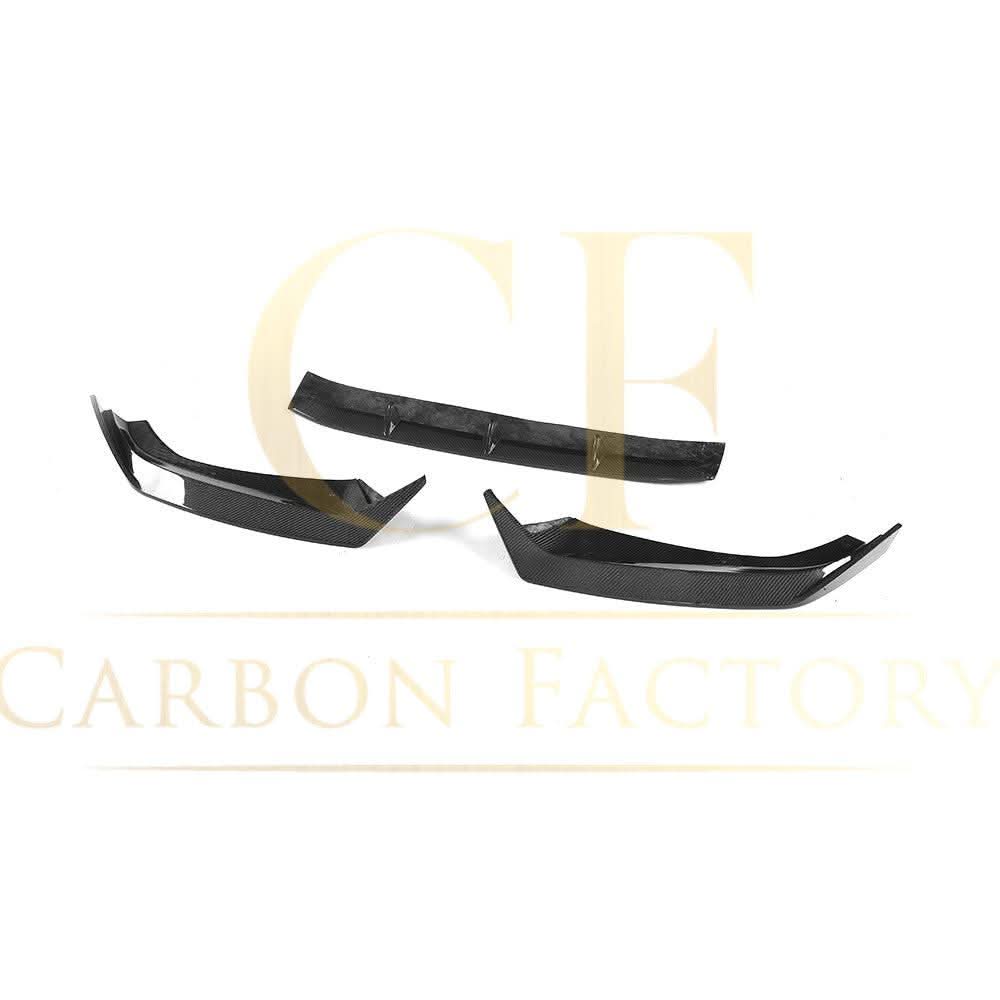 V Style Carbon Fibre Front Splitter for Audi A4 B9 S Line & S4 15-19