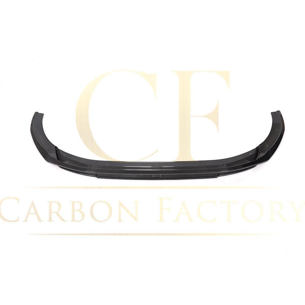V Style Carbon Fibre Front Splitter for Audi A4 B9.5 S Line & S4 20-25