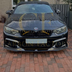 V Style Carbon Fibre Front Splitter for BMW F32 F33 F36 4 Series 14-20
