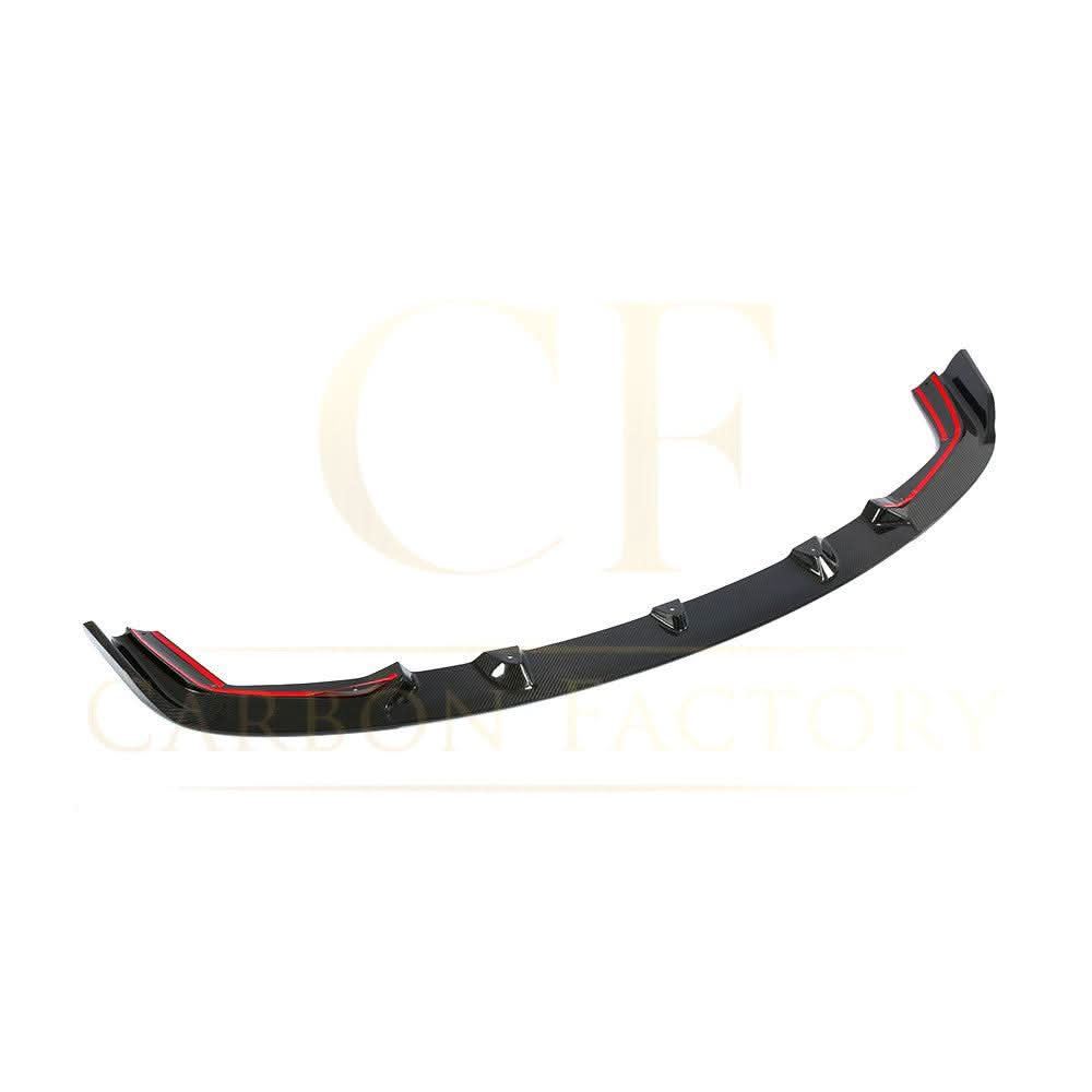 V Style Carbon Fibre Front Splitter for BMW F87 M2C Competition 16-21