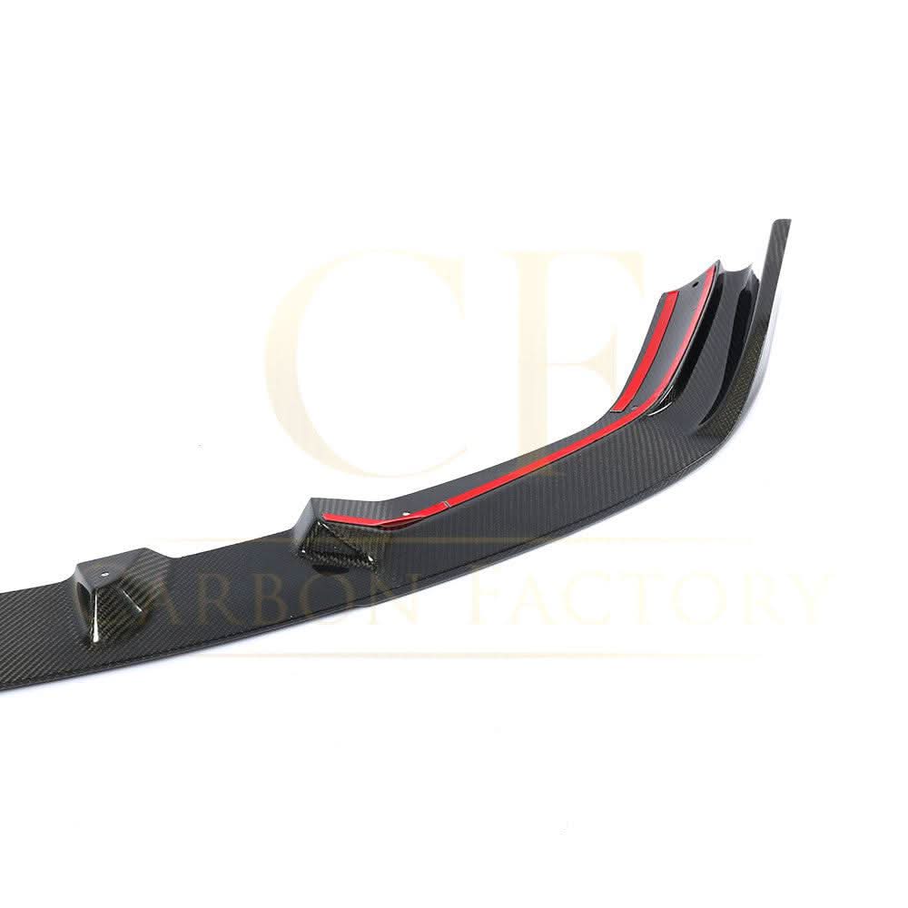 V Style Carbon Fibre Front Splitter for BMW F87 M2C Competition 16-21