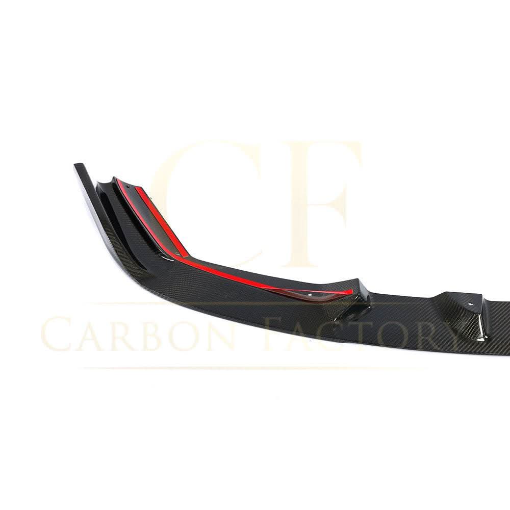 V Style Carbon Fibre Front Splitter for BMW F87 M2C Competition 16-21