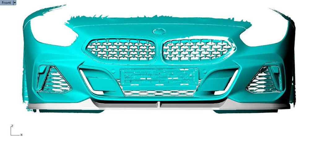 V Style Carbon Fibre Front Splitter for BMW G29 Z4 19-Present