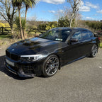 V Style Carbon Fibre Front Splitter for BMW G30 5 Series M Sport 17-20