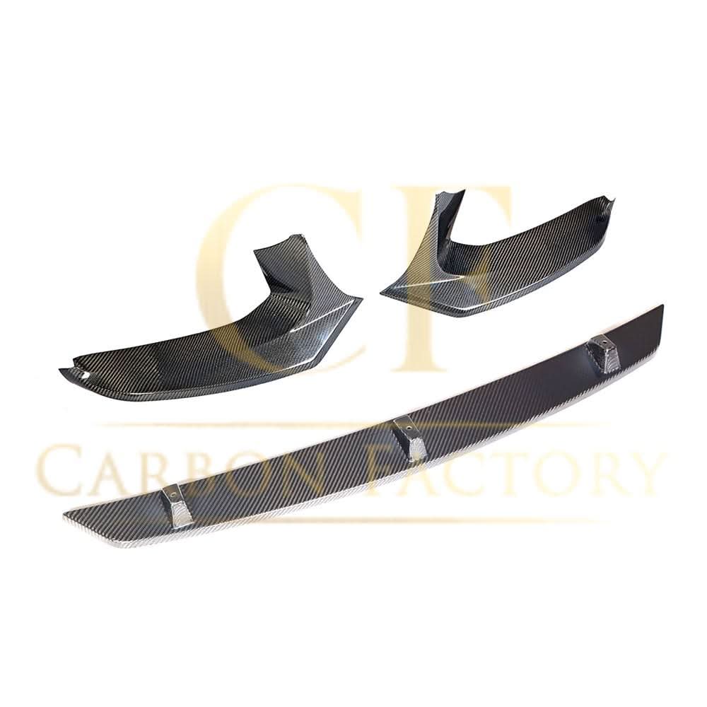 V Style Carbon Fibre Front Splitter for BMW G30 5 Series M Sport 17-20