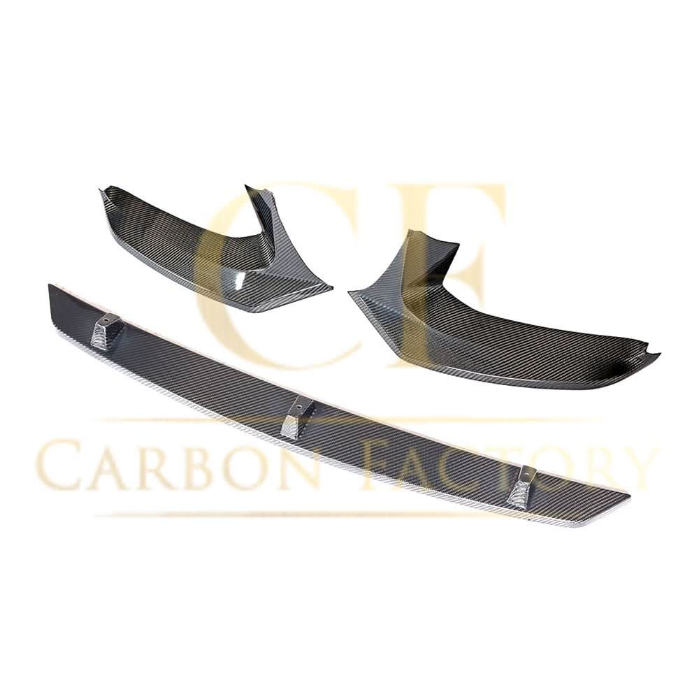 V Style Carbon Fibre Front Splitter for BMW G30 5 Series M Sport 17-20