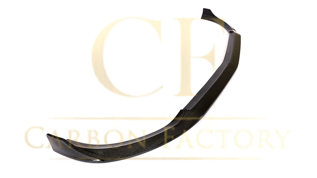 V Style Carbon Fibre Front Splitter for Mercedes W213 Saloon Standard model 16-20
