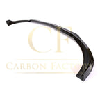 V Style Carbon Fibre Front Splitter for Mercedes W213 Saloon Standard model 16-20