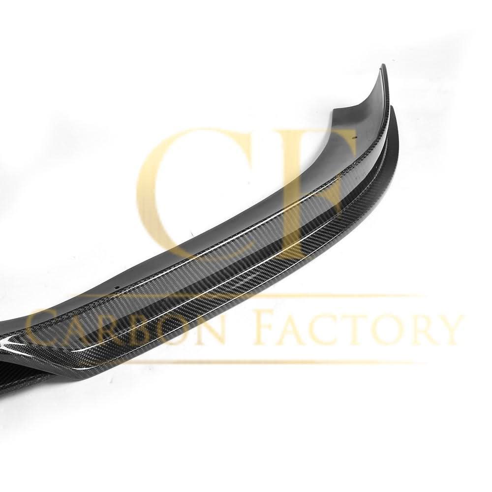 V Style Carbon Fibre Front Splitter for Tesla Model S 16-20