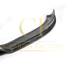 V Style Carbon Fibre Front Splitter for Tesla Model S 16-20