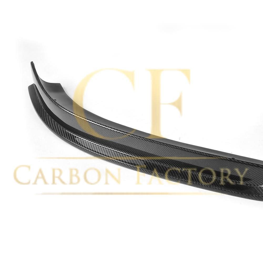 V Style Carbon Fibre Front Splitter for Tesla Model S 16-20