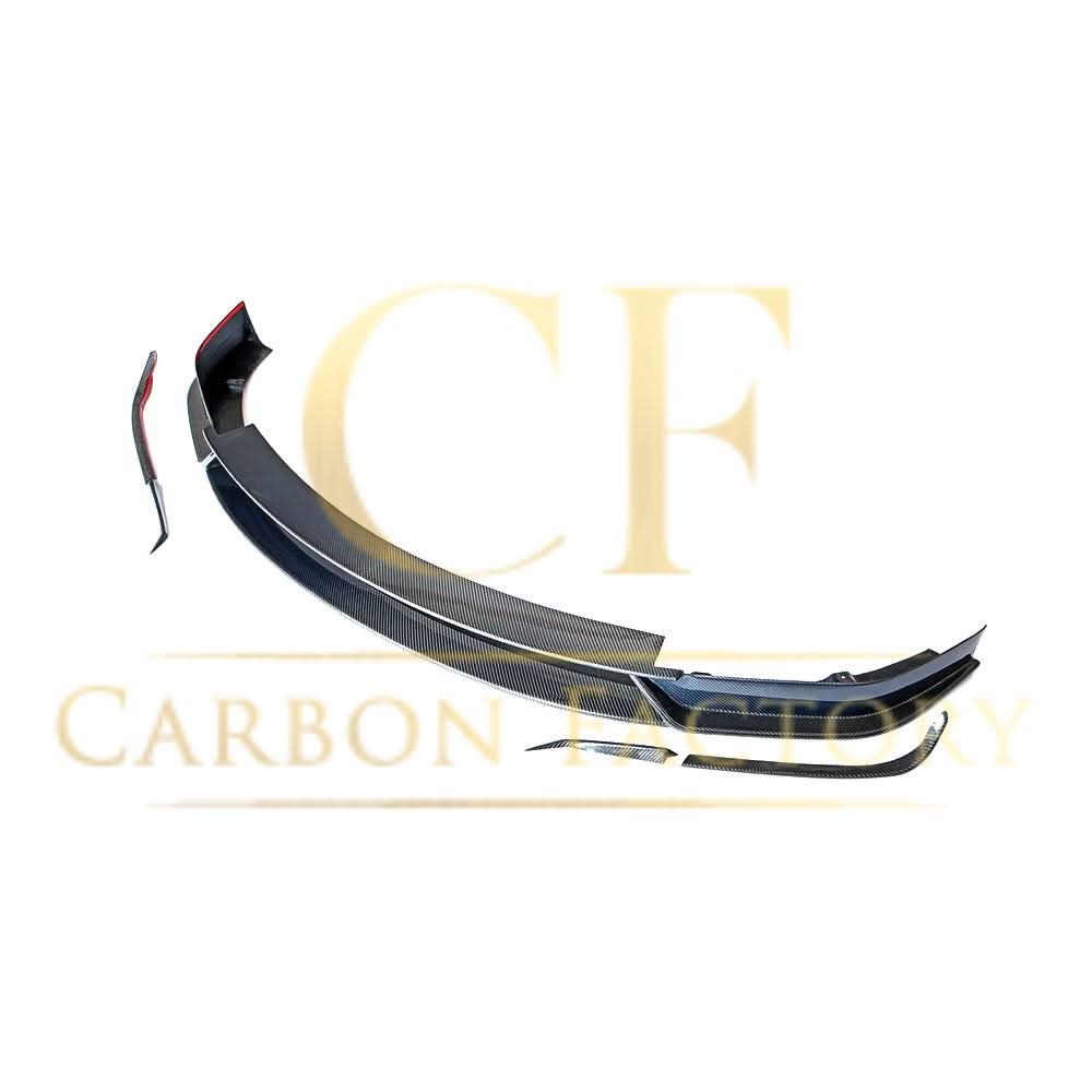 V Style Carbon Fibre Front Splitter for Tesla Model X 16-Present