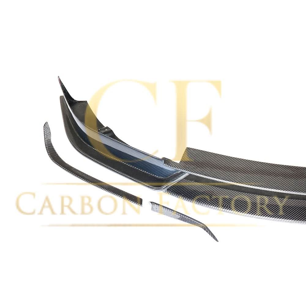 V Style Carbon Fibre Front Splitter for Tesla Model X 16-Present