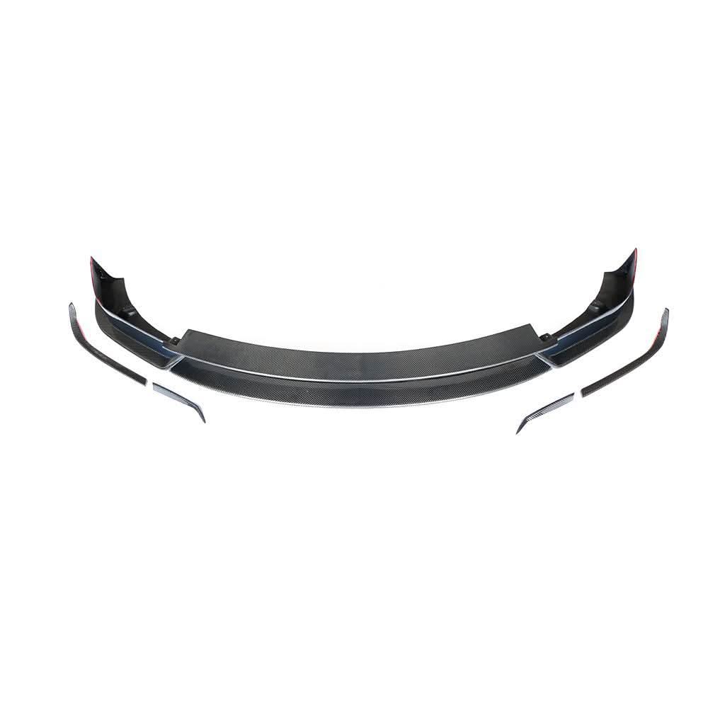 V Style Carbon Fibre Front Splitter for Tesla Model X 16-Present