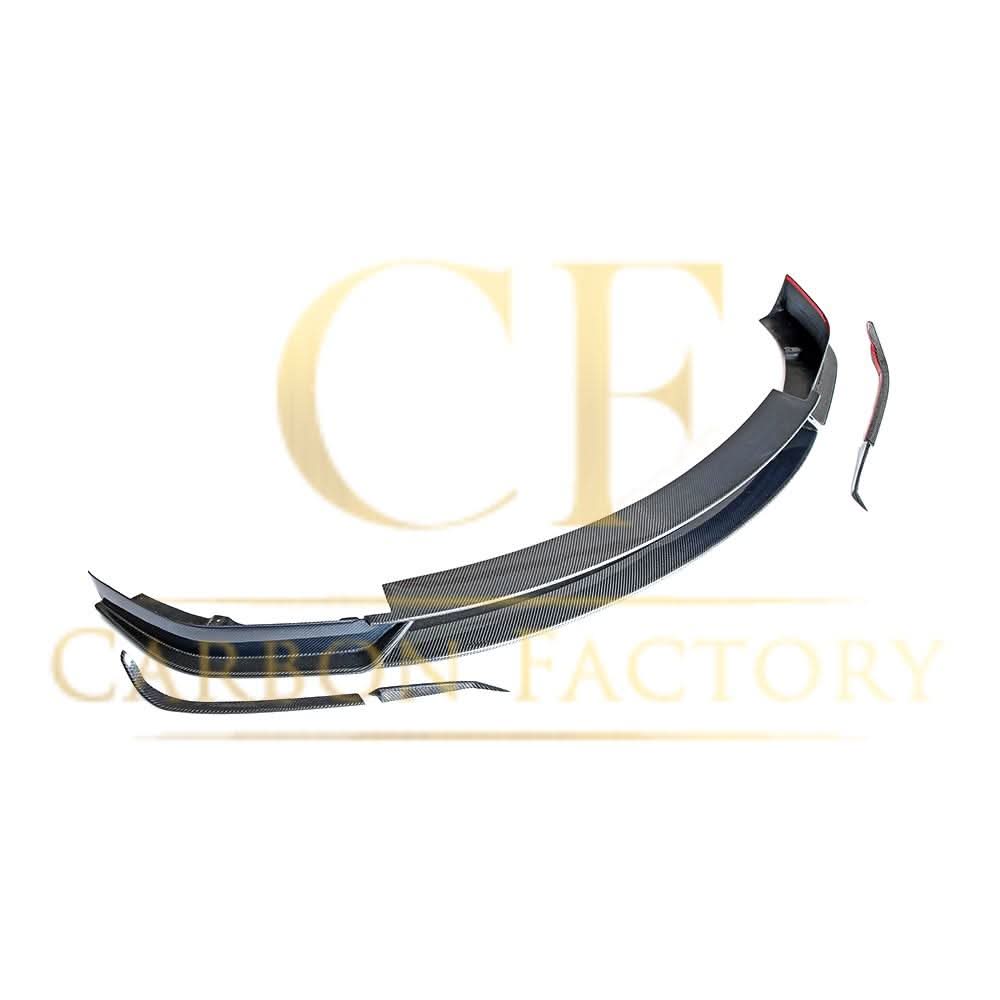 V Style Carbon Fibre Front Splitter for Tesla Model X 16-Present