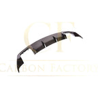 V Style Carbon Fibre Rear Diffuser for Audi A3 Saloon (Non S Line) 17-19
