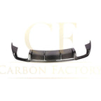 V Style Carbon Fibre Rear Diffuser for Audi A3 Saloon (Non S Line) 17-19