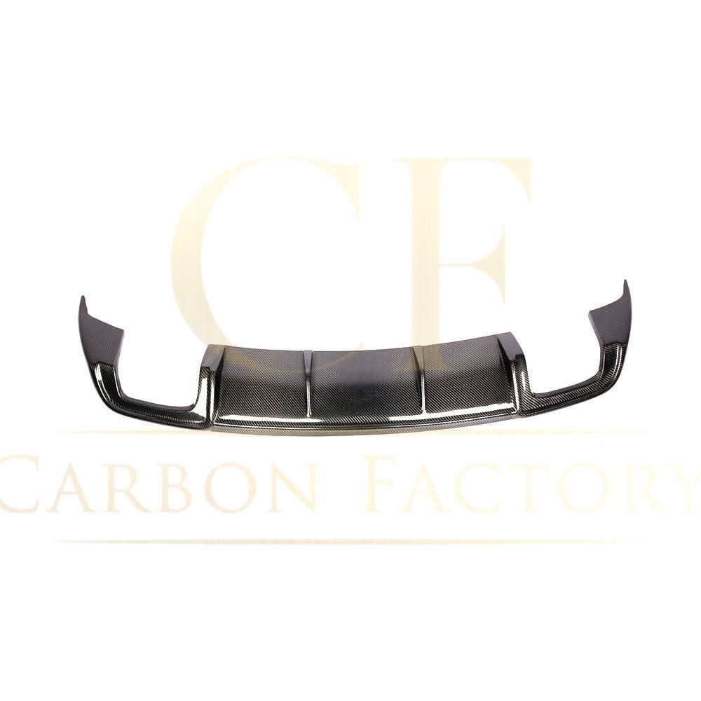 V Style Carbon Fibre Rear Diffuser for Audi A3 Saloon (Non S Line) 17-19