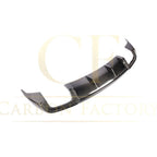 V Style Carbon Fibre Rear Diffuser for Audi A3 Saloon (Non S Line) 17-19
