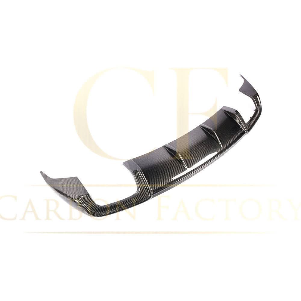 V Style Carbon Fibre Rear Diffuser for Audi A3 Saloon (Non S Line) 17-19