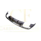 V Style Carbon Fibre Rear Diffuser for Audi A3 Saloon (Non S Line) 17-19