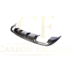 V Style Carbon Fibre Rear Diffuser for Audi A3 Saloon (Non S Line) 17-19