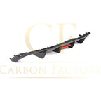V Style Carbon Fibre Rear Diffuser for Audi A4 B9 Non S Line 16-18