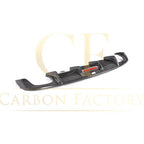 V Style Carbon Fibre Rear Diffuser for Audi A4 B9 Non S Line 16-18