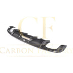 V Style Carbon Fibre Rear Diffuser for Audi A4 B9 Non S Line 16-18