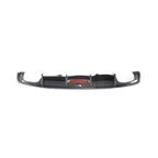 V Style Carbon Fibre Rear Diffuser for Audi A4 B9 Non S Line 16-18