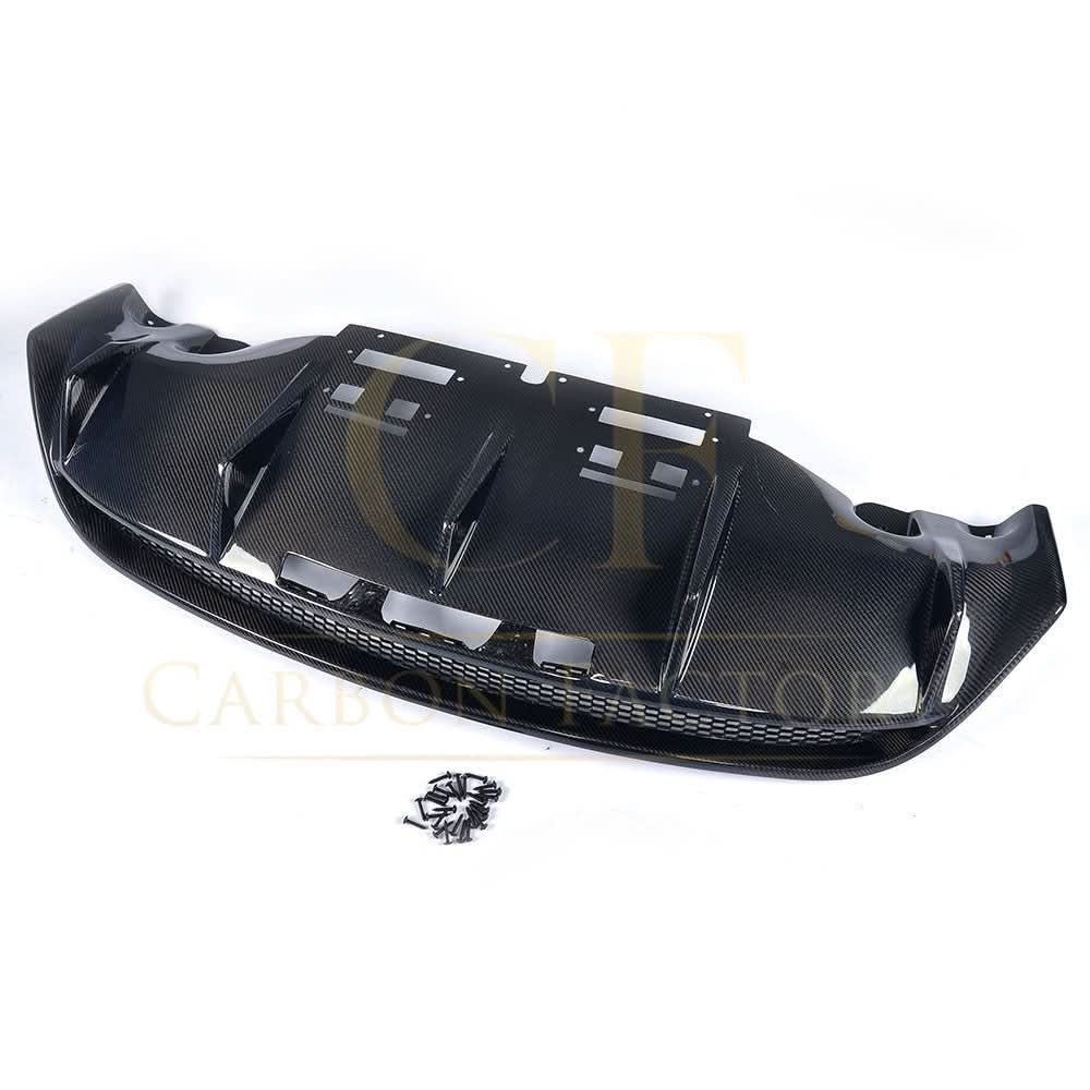 V Style Carbon Fibre Rear Diffuser for Audi R8 Gen 1 10-15