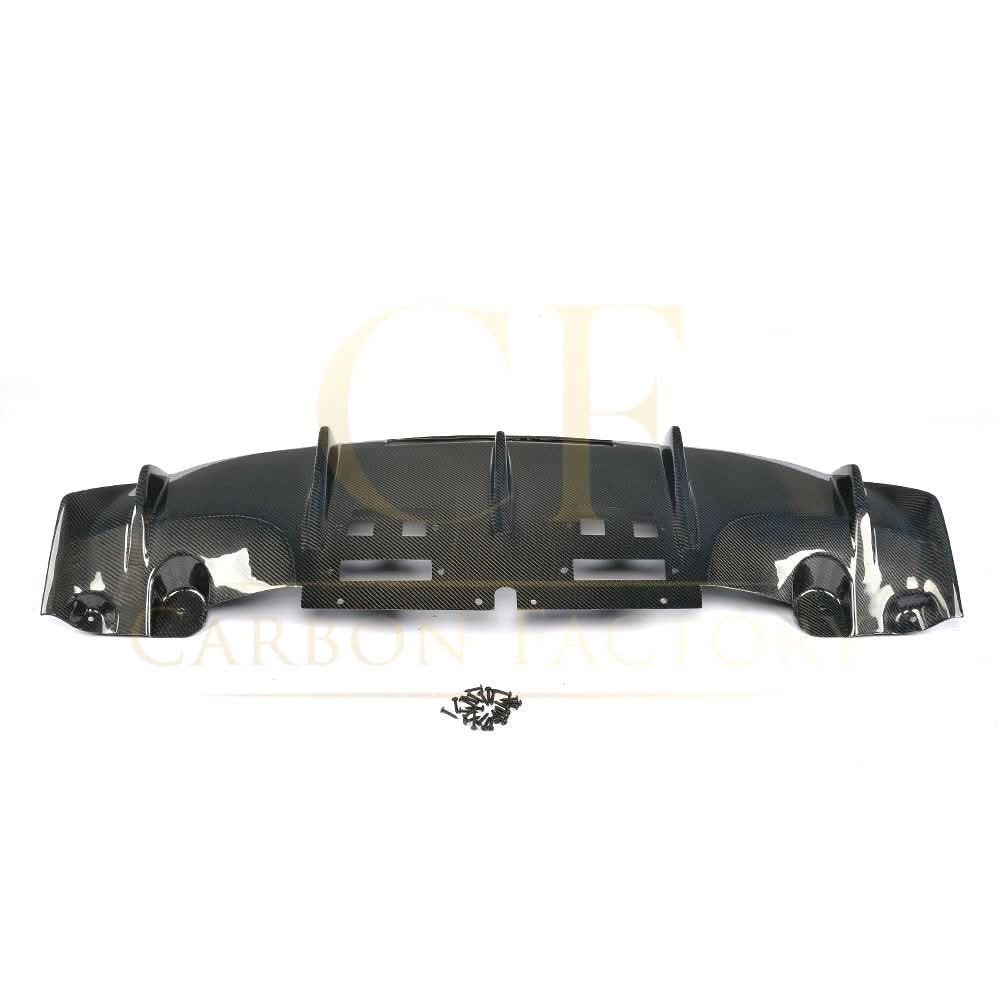V Style Carbon Fibre Rear Diffuser for Audi R8 Gen 1 10-15