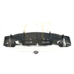 V Style Carbon Fibre Rear Diffuser for Audi R8 Gen 1 10-15